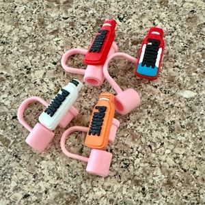 Set of 4 PRIME Straw Covers | Perfect for Stanley Straws